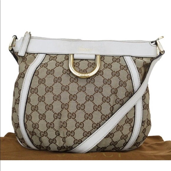 Authentic Gucci monogram canvas shoulder bag - Picture 11 of 12